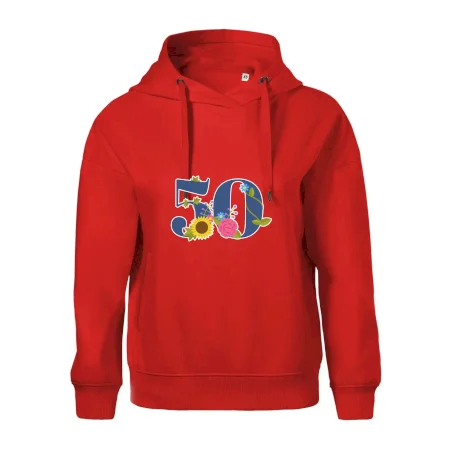 Kvetinové číslo kreslené - 50