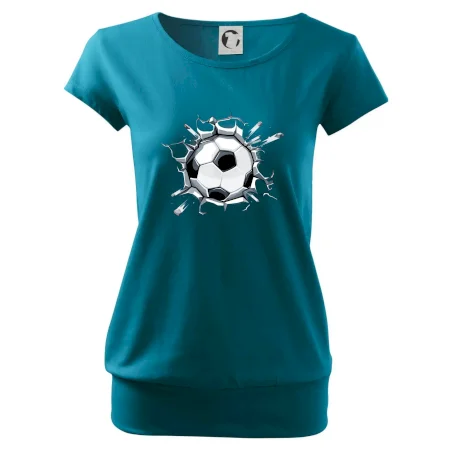 Futbalová lopta v triku