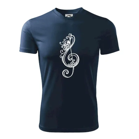 Husľový kľúč kvety