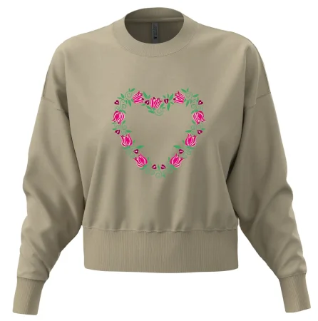 Červené tulipánové srdiečko (Pecka design)