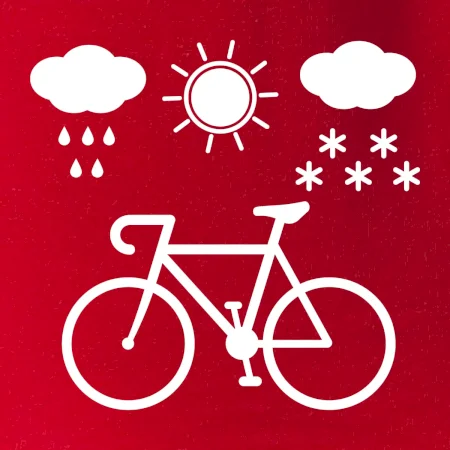 Cyklista za každého počasia
