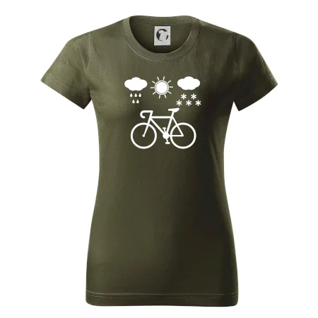 Cyklista za každého počasia