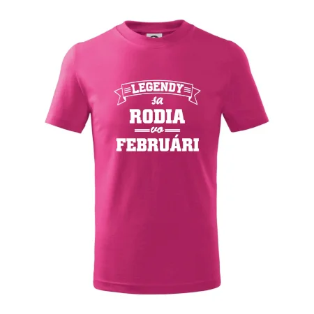 Legendy sa rodia vo februári