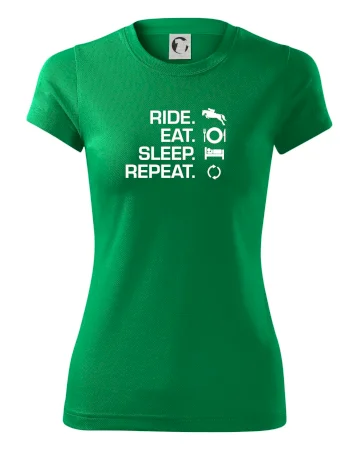 Ride Eat Sleep Repeat Kôň