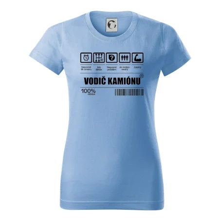 Čiarový kód - Vodič kamiónu