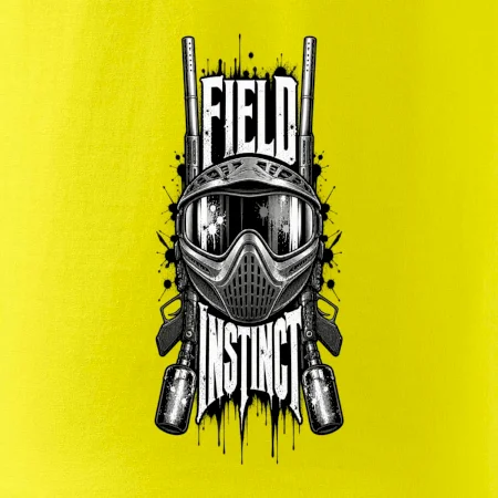 Čiernobiela maska – Field Instinct paintball