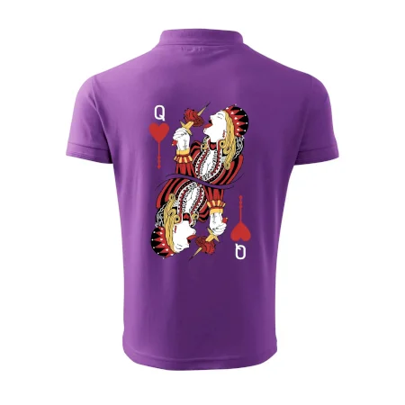 Srdcová Kráľovná kreslená (Pecka Design)