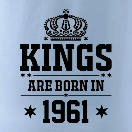 Kings are born in 1961
