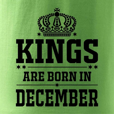 Kings are born in December