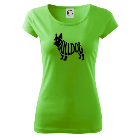 Bulldog nápis v tele