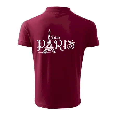 Paris nápis Eiffelovka rovný