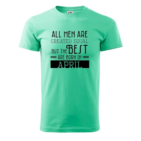 All men are created equal april