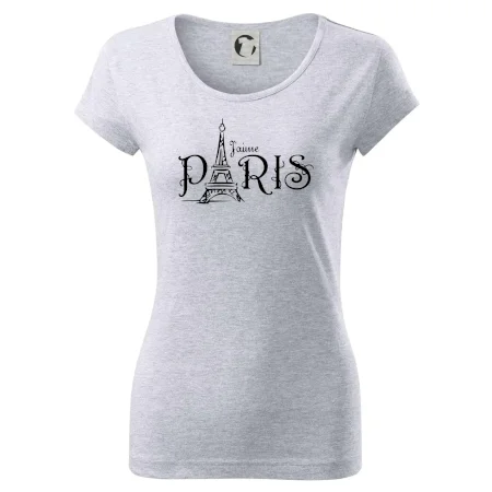 Paris nápis Eiffelovka rovný