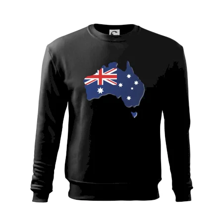 Austrália - vlajka mapa