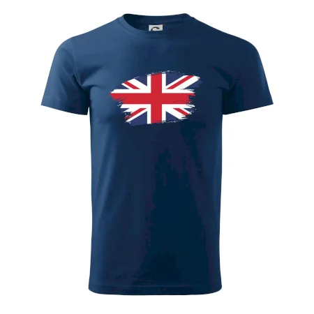 Britská vlajka roztrhaná