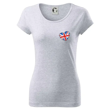 Británia srdce prsník