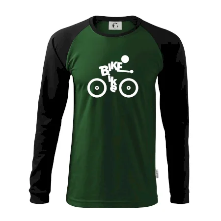 Bike nápis postava