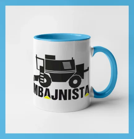 Kombajnista zelená a žltá