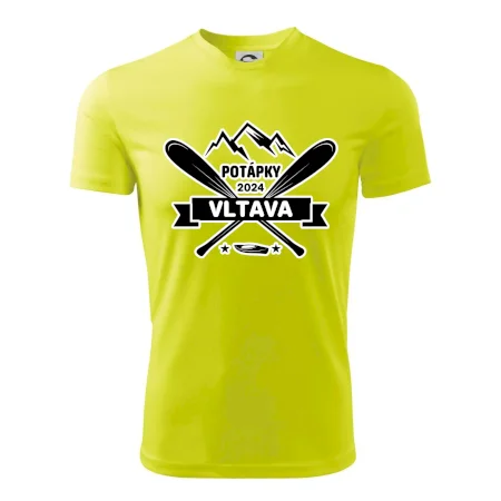 K vode - pádla hory (vlastný nápis)