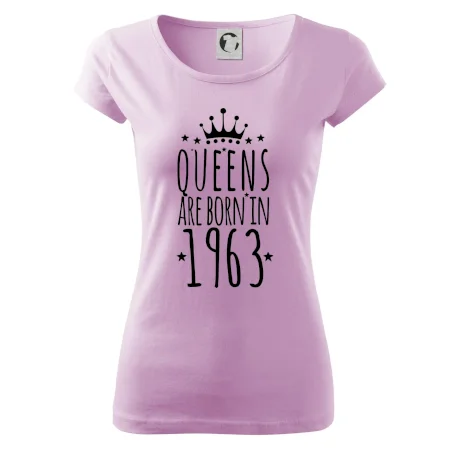 Queens are born in 1963