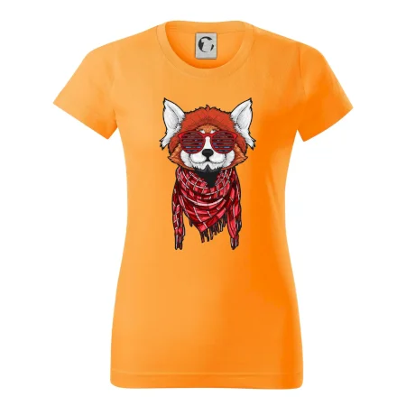 Červená panda hipster