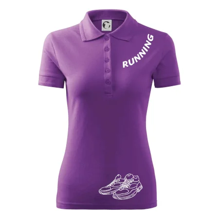 Running nápis šikmo