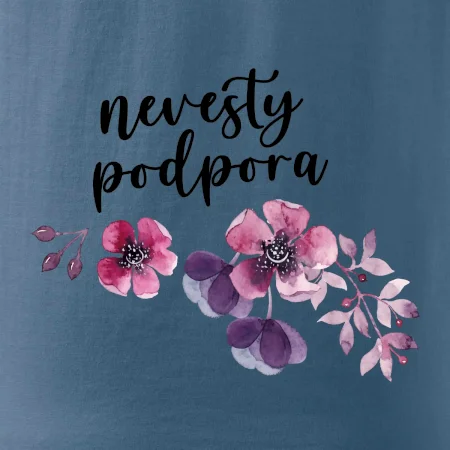 Nevesty podpora kvety ružové