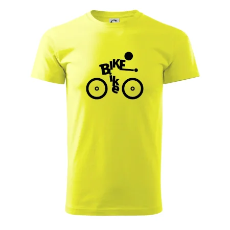 Bike nápis postava