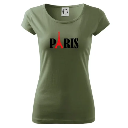 Paris nápis Eiffelova veža