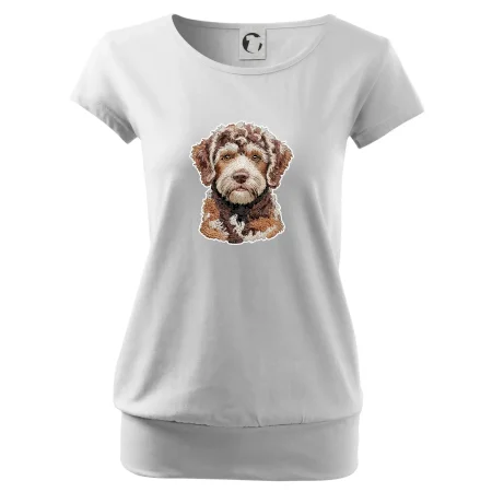 Lagotto romagnolo vyšívaná hlava