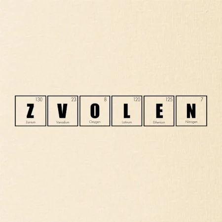 Periodická tabuľka Zvolen