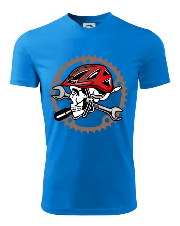 Lebka biker opravár