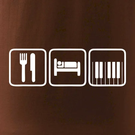 Eat sleep piano v rade