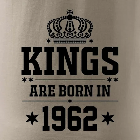 Kings are born in 1962