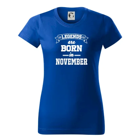 Legends are born in November