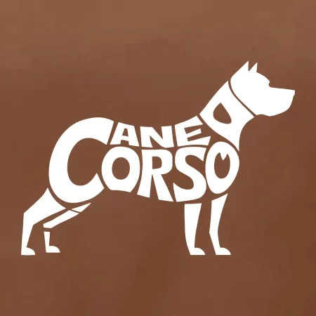Cane corso nápis v tele