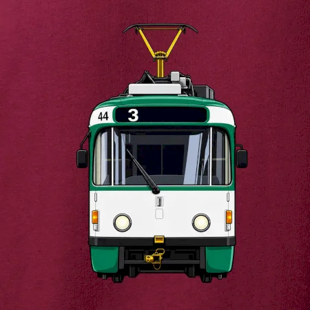 T3R SLF čelo tramvaje linka 3