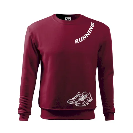 Running nápis šikmo