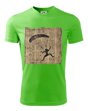 Egyptské hieroglyfy paraglide