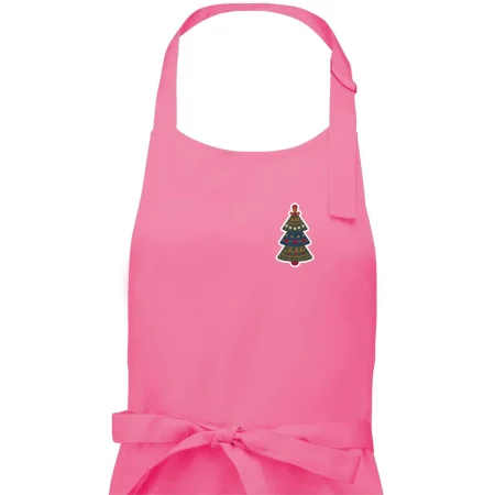 Folklór na prsníku vianočný stromček