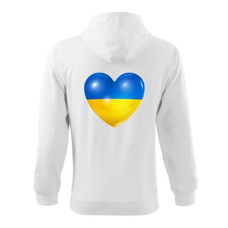 Ukrajina srdce vlajka