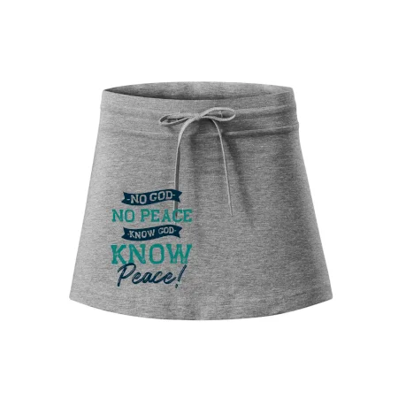 No God no peace, know God know peace