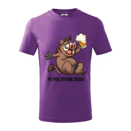 Po pive bývam diviak