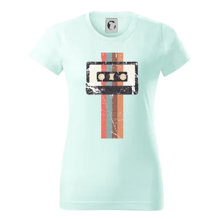 Retro kazeta - pruhy