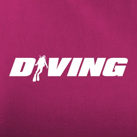 Diving nápis potápač