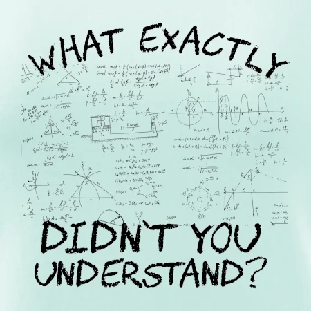 What exactly didn't you understand - physics