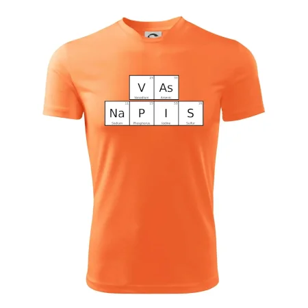 Vlastný nápis - periodická tabuľka