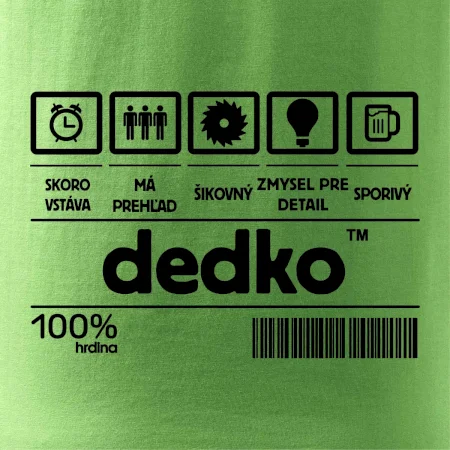 Čiarový kód - dedko