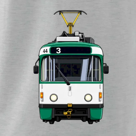 T3R SLF čelo tramvaje linka 3