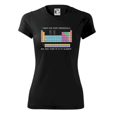 I wear this shirt periodically but only when I'm in my element